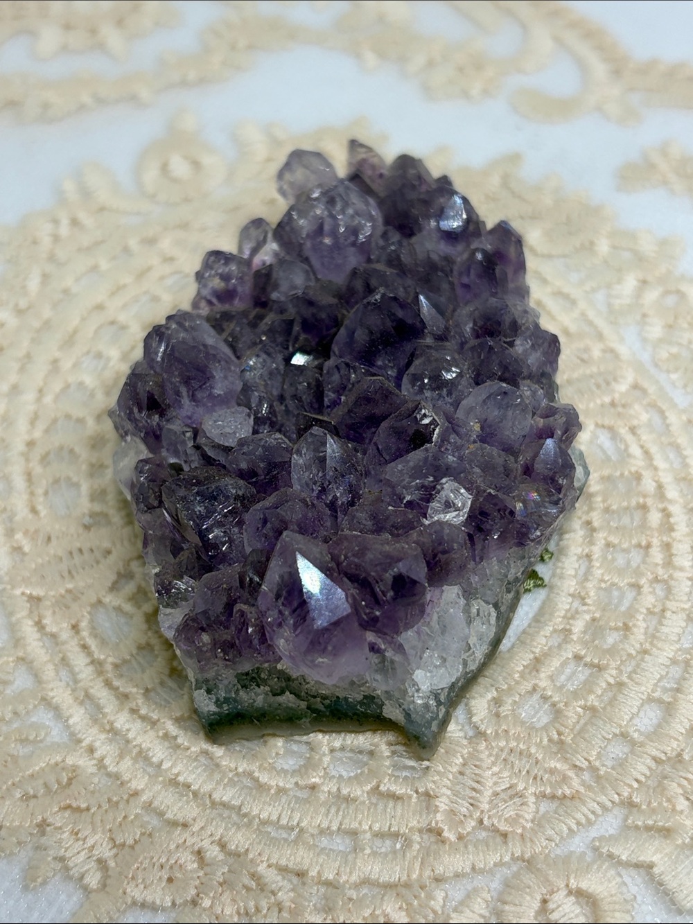 Natural Amethyst Cave Crystal Cluster | Collector Specimen Meditation & Decor